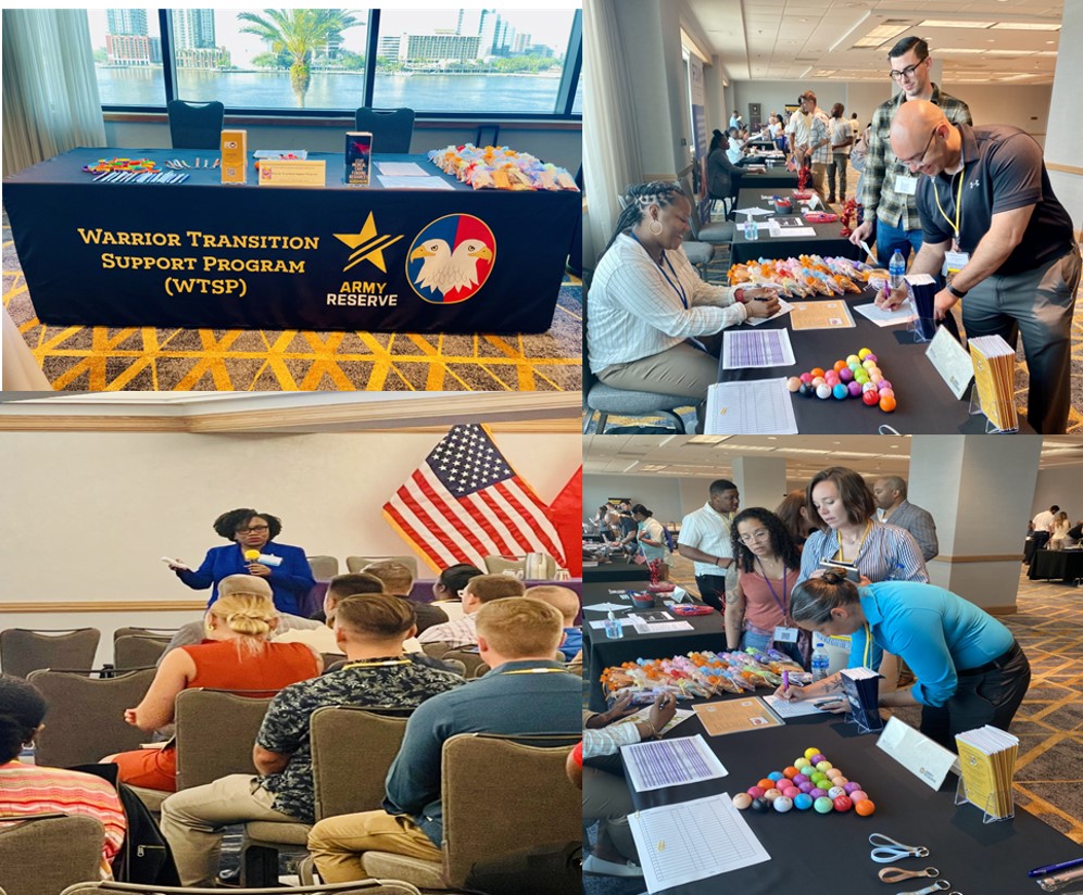 Four photos from the 81st RD Yellow Ribbon Event, 2-4 May 2025, Jacksonville, Florida